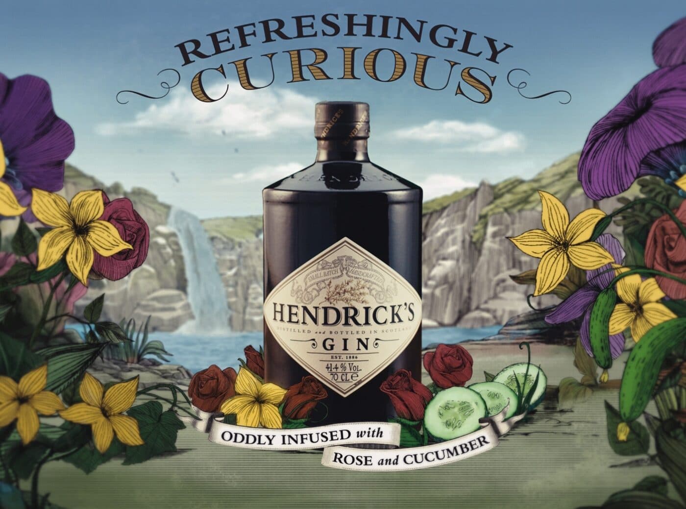 HENDRICK'S GIN – REFRESHINGLY CURIOUS
